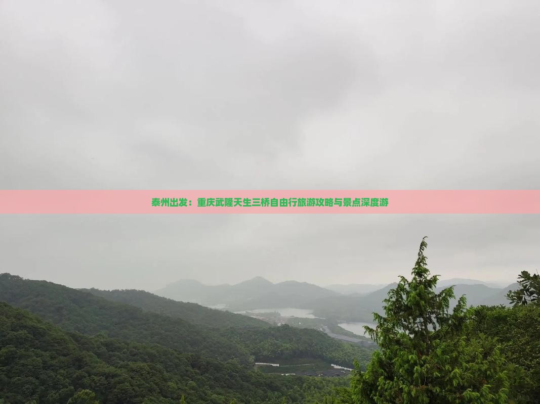 泰州出发：重庆武隆天生三桥自由行旅游攻略与景点深度游