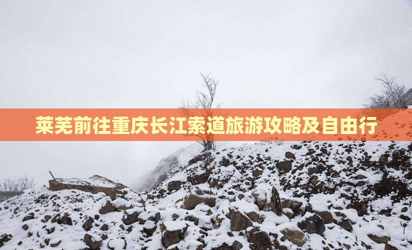 莱芜前往重庆长江索道旅游攻略及自由行