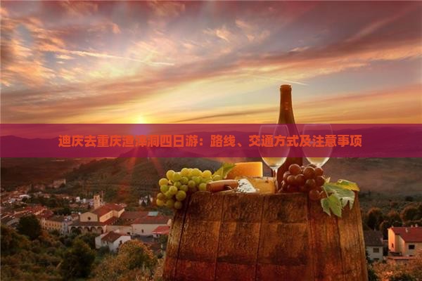 迪庆去重庆渣滓洞四日游：路线、交通方式及注意事项
