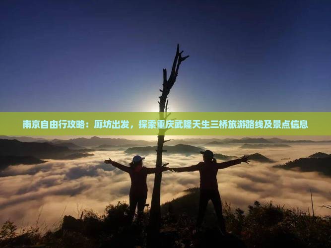南京自由行攻略：廊坊出发，探索重庆武隆天生三桥旅游路线及景点信息