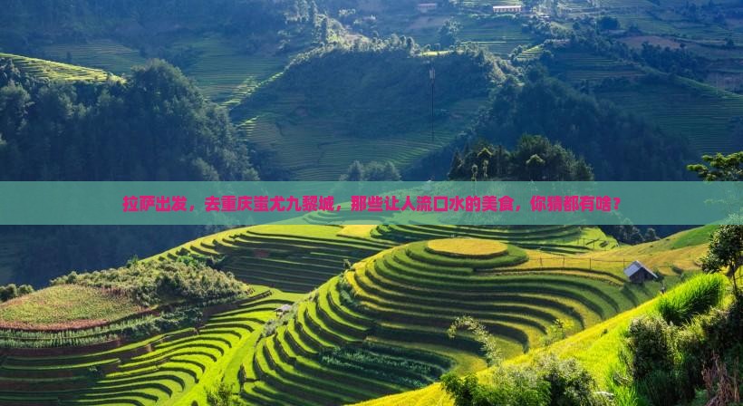拉萨去重庆蚩尤九黎城旅游小吃