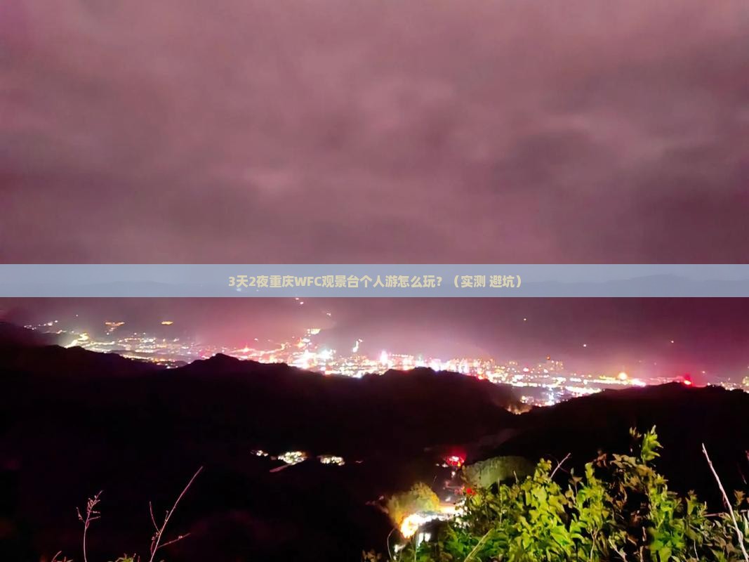 来宾去重庆wfc观景台个人游