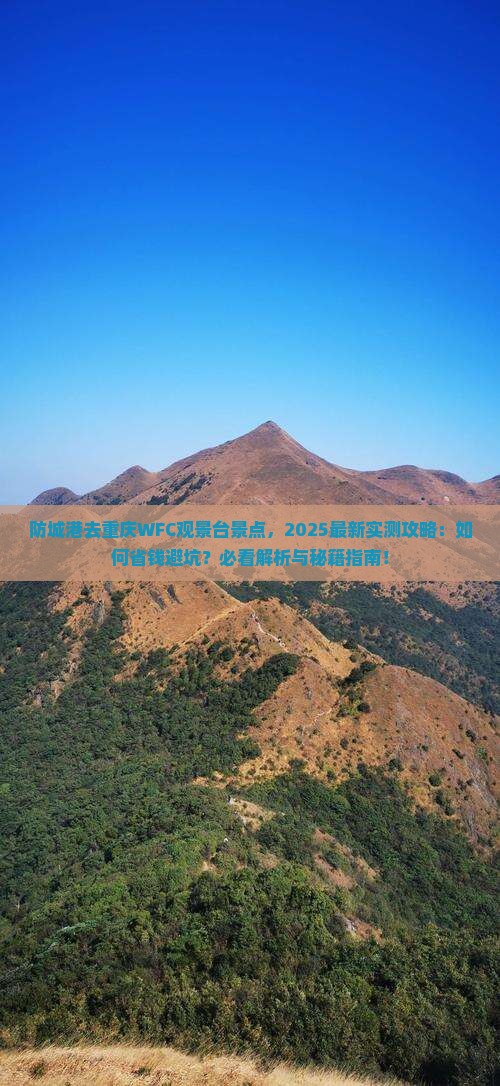防城港去重庆wfc观景台景点