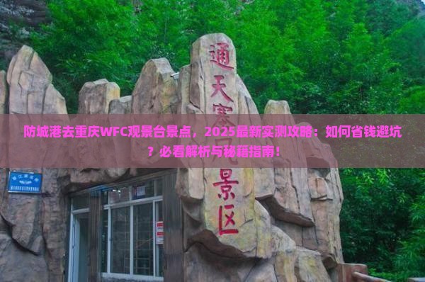 防城港去重庆wfc观景台景点