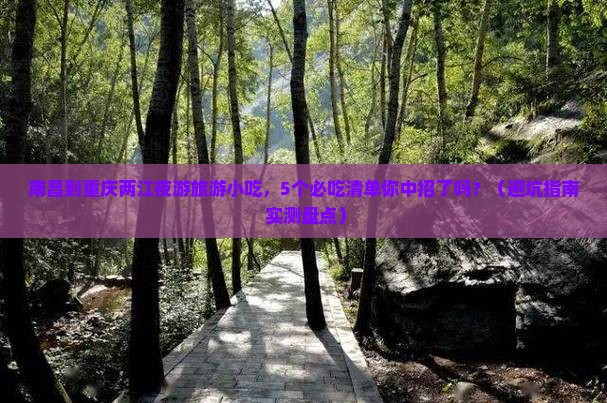 南昌到重庆两江夜游旅游小吃