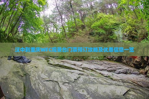 汉中到重庆WFC观景台门票预订攻略及优惠信息一览