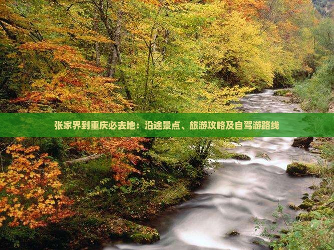张家界到重庆必去地：沿途景点、旅游攻略及自驾游路线