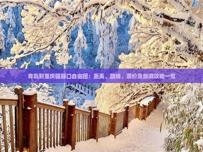 青岛到重庆磁器口自由团：距离、路线、票价及旅游攻略一览