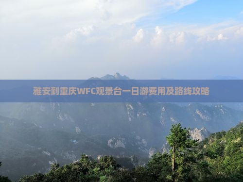 雅安到重庆WFC观景台一日游费用及路线攻略
