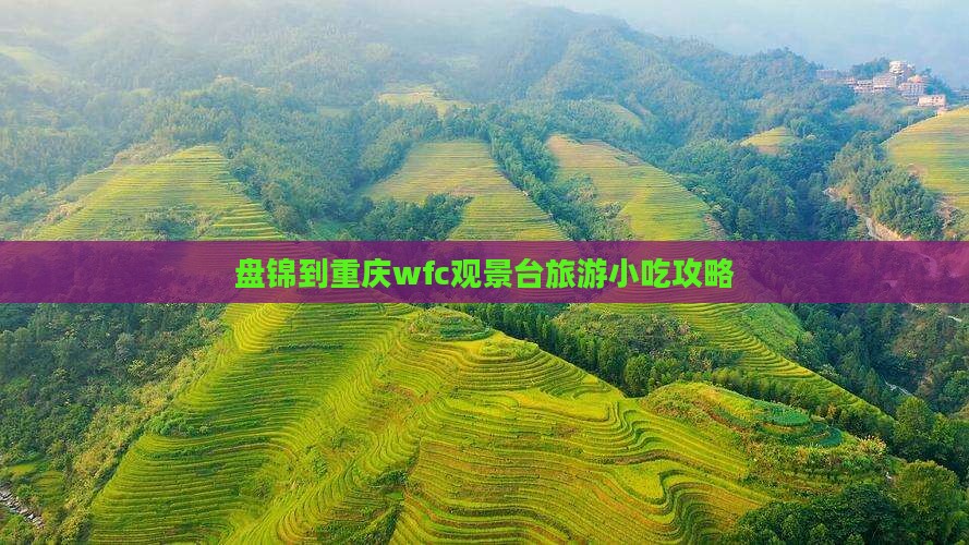 盘锦到重庆wfc观景台旅游小吃攻略