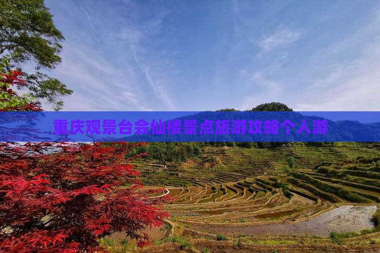 重庆观景台会仙楼景点旅游攻略个人游