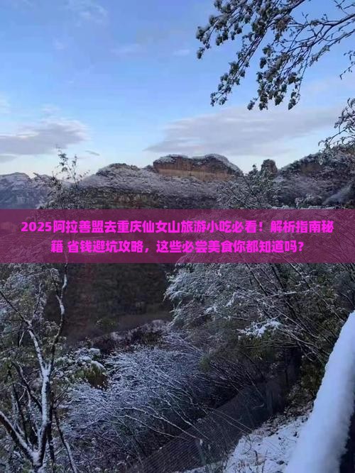 阿拉善盟去重庆仙女山旅游小吃