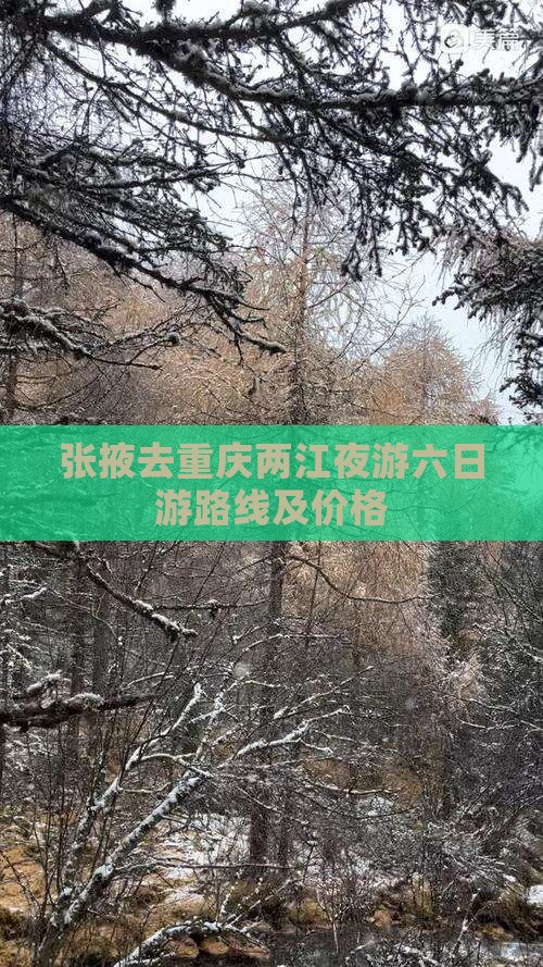 张掖去重庆两江夜游六日游