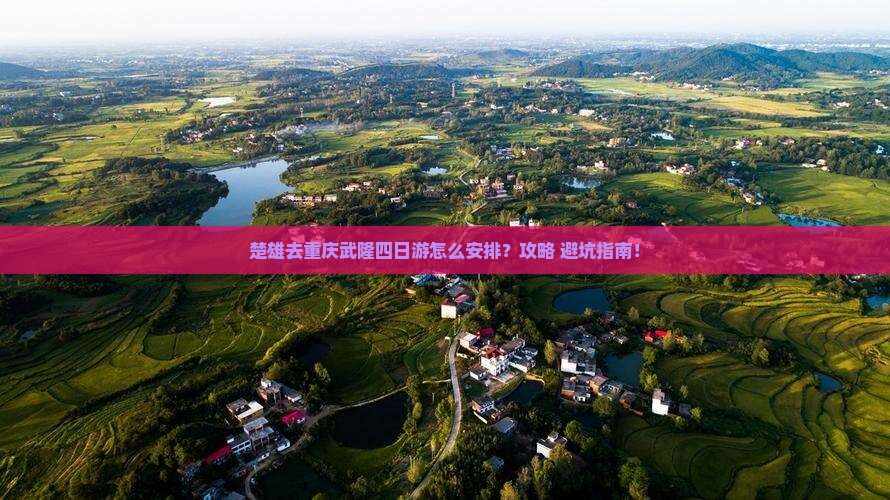 楚雄去重庆武隆四日游