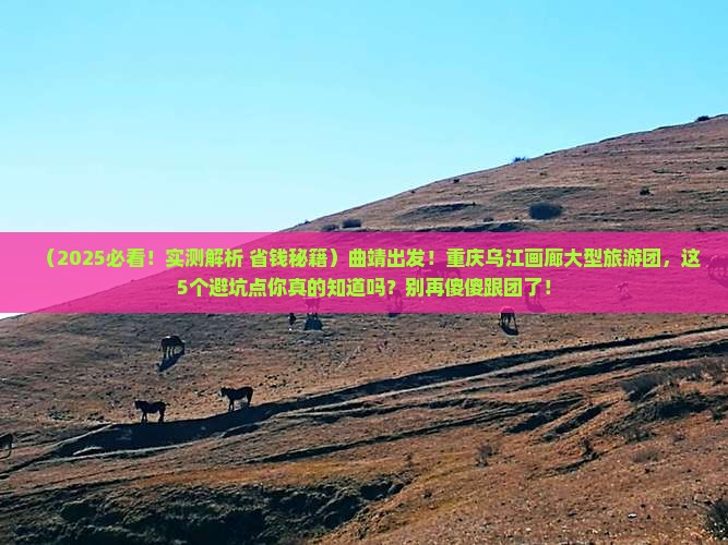 曲靖到重庆乌江画廊大型旅游团