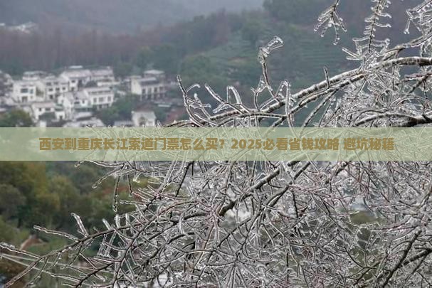 西安到重庆长江索道门票