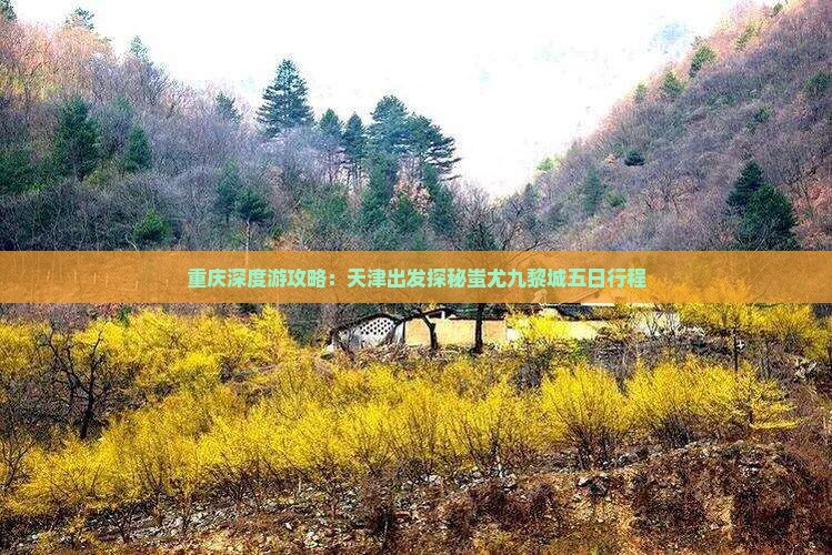 重庆深度游攻略：天津出发探秘蚩尤九黎城五日行程
