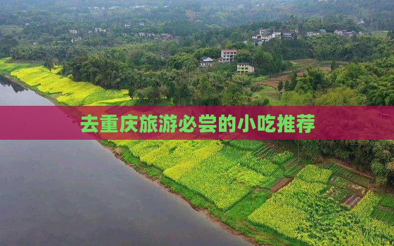 去重庆旅游必尝的小吃推荐