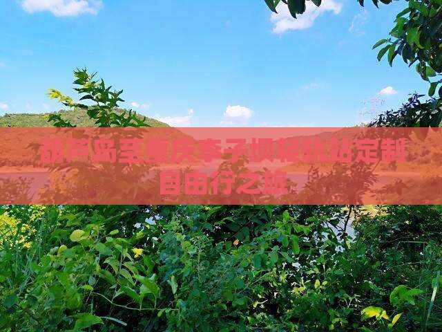 葫芦岛至重庆李子坝轻轨站定制自由行之旅