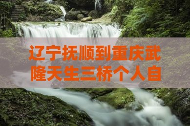 辽宁抚顺到重庆武隆天生三桥个人自驾游攻略