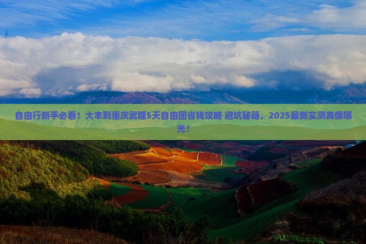 大丰到重庆武隆自由团