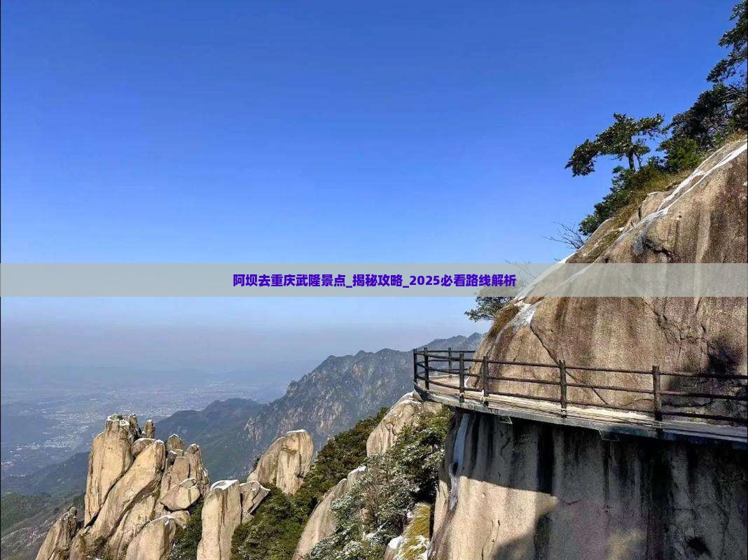 阿坝去重庆武隆景点