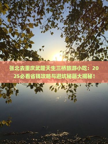 张北去重庆武隆天生三桥旅游小吃