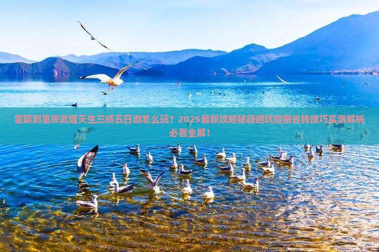 霍邱到重庆武隆天生三桥五日游