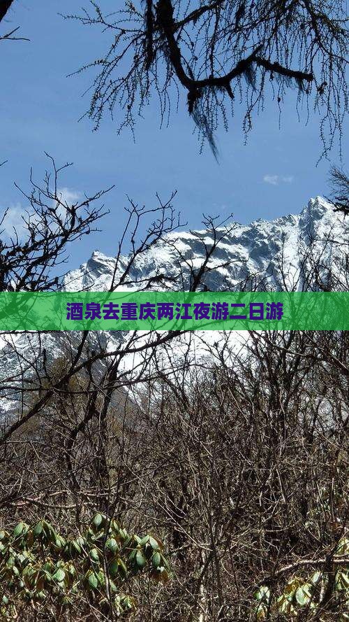 酒泉去重庆两江夜游二日游