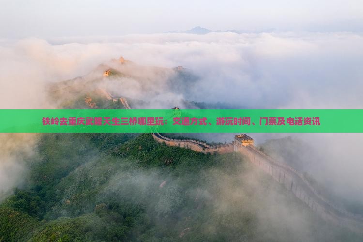 铁岭去重庆武隆天生三桥哪里玩：交通方式、游玩时间、门票及电话资讯