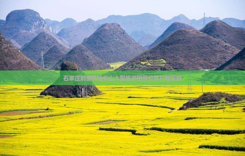 石家庄到重庆仙女山大型旅游团报价及行程安排