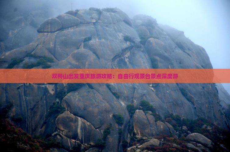 双鸭山出发重庆旅游攻略：自由行观景台景点深度游