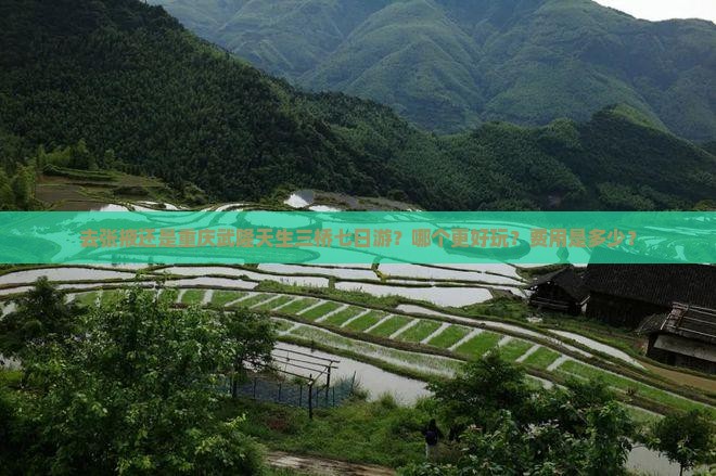 去张掖还是重庆武隆天生三桥七日游？哪个更好玩？费用是多少？