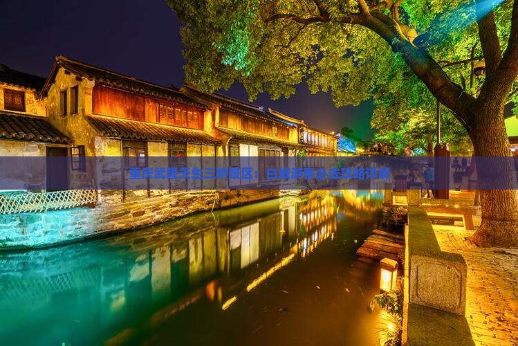 重庆武隆天生三桥景区：白城游客必去攻略详解