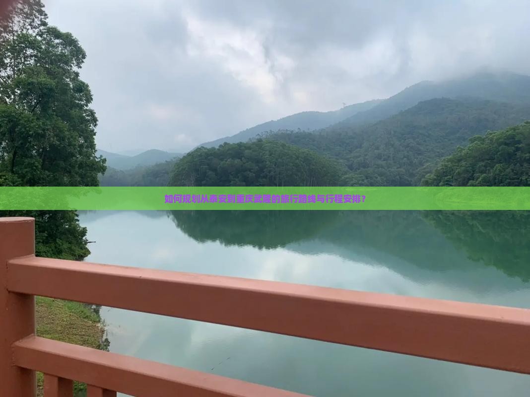 如何规划从泰安到重庆武隆的旅行路线与行程安排？