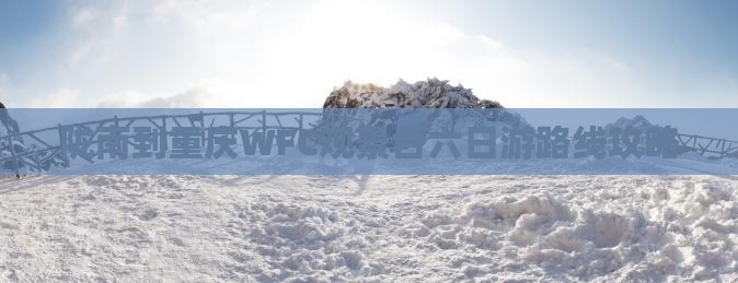 陇南到重庆WFC观景台六日游路线攻略