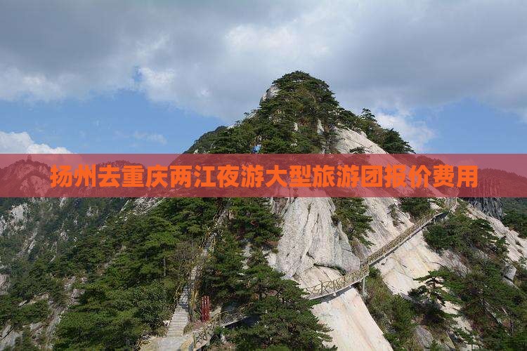 扬州去重庆两江夜游大型旅游团报价费用