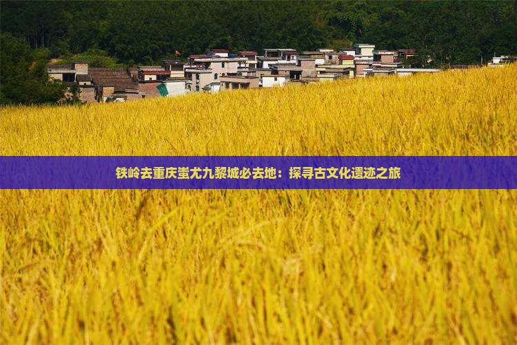铁岭去重庆蚩尤九黎城必去地：探寻古文化遗迹之旅