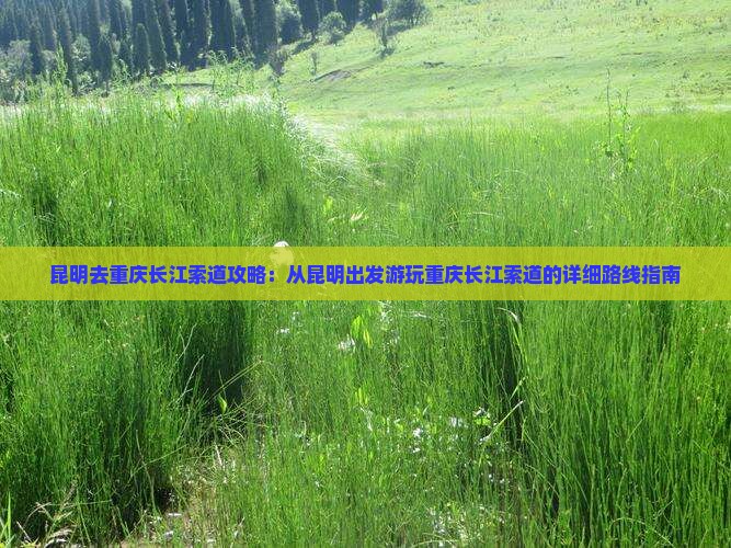 昆明去重庆长江索道攻略：从昆明出发游玩重庆长江索道的详细路线指南