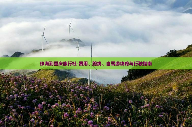珠海到重庆旅行社-费用、路线、自驾游攻略与行驶指南