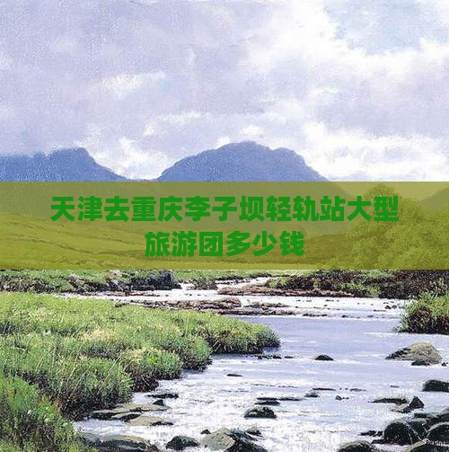 天津去重庆李子坝轻轨站大型旅游团