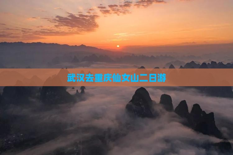 武汉去重庆仙女山二日游