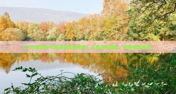 二月去重庆wfc观景台一日