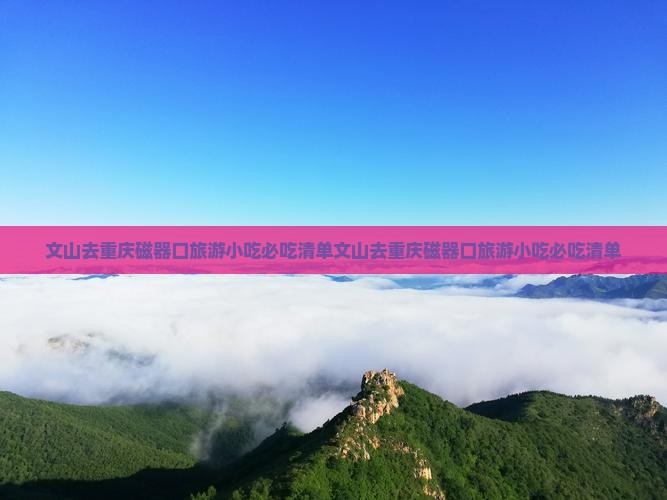 文山去重庆磁器口旅游小吃