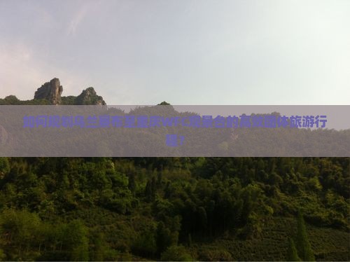 如何规划乌兰察布至重庆WFC观景台的高效团体旅游行程？