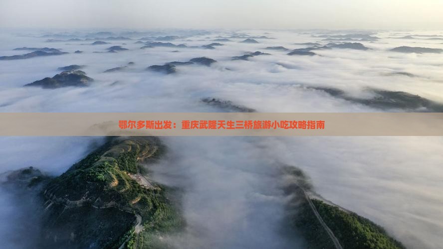 鄂尔多斯出发：重庆武隆天生三桥旅游小吃攻略指南