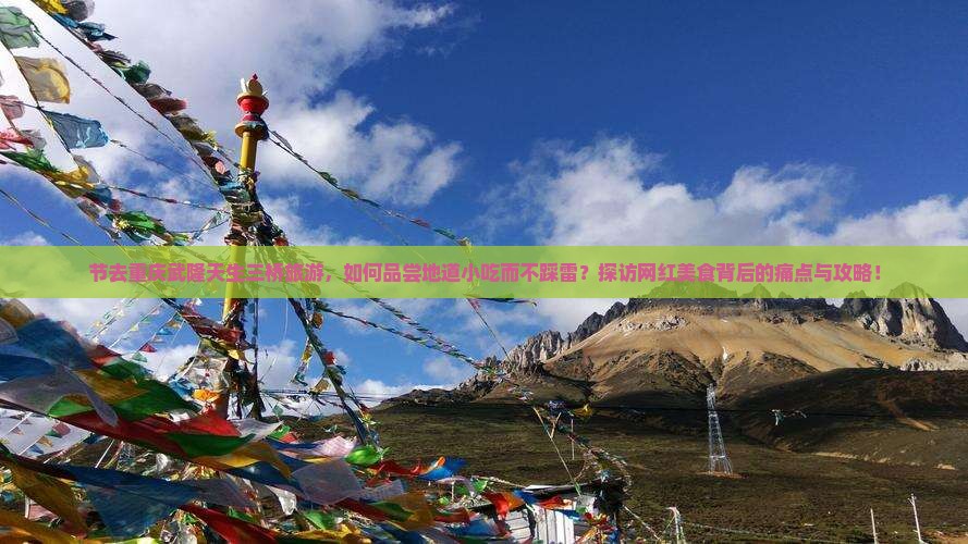 节去重庆武隆天生三桥旅游，如何品尝地道小吃而不踩雷？探访网红美食背后的痛点与攻略！