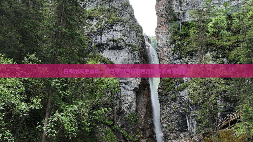 白银出发至重庆，两江夜游四日游包含哪些景点与活动？