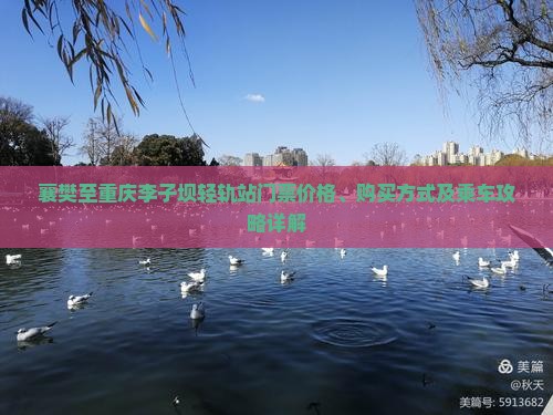襄樊至重庆李子坝轻轨站门票价格、购买方式及乘车攻略详解