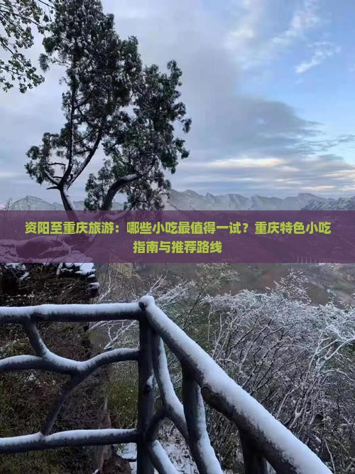 资阳至重庆旅游：哪些小吃最值得一试？重庆特色小吃指南与推荐路线